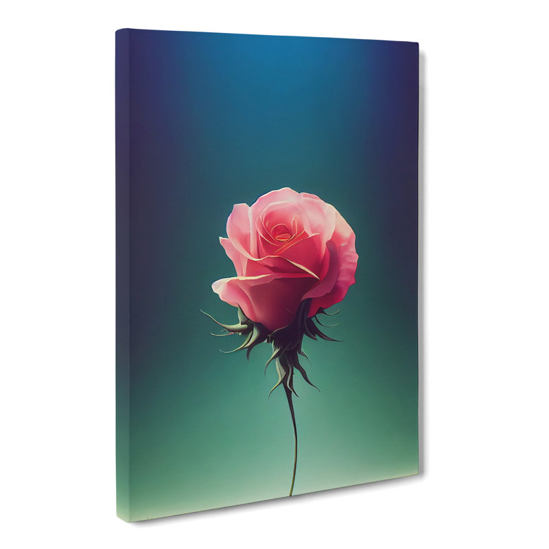 Rose Traditional Vol.4 - Wrapped Canvas Print, 50cm H x 35cm W x 3cm D