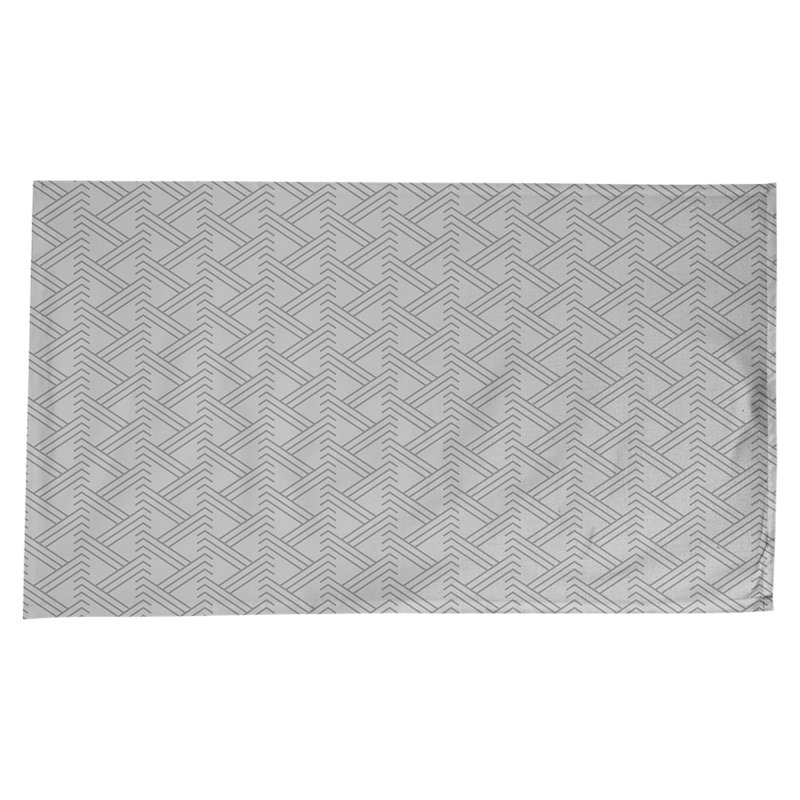 Nappe zig zag classique, gris