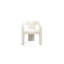 Chaise avec accoudoirs White Boucle-2103558382