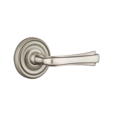Wembley Flat Passage (Hall & Closet) Door Lever with Round Rosette
