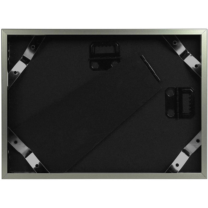 Cadre photo Ariaan, 4 po x 6 po, Gris, 2 cadres