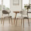 Chaise de salle à manger rembourrée avec structure en métal Westhampton-410980627