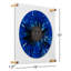 Record Album Frame With 12X12" Circle Acrylic Mat (For Sleeve Or Vinyl) With Silver Hardware-704605298