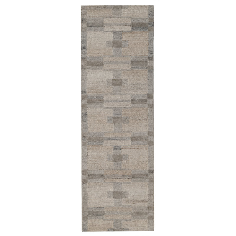 Assente Tufted Polyester Indoor Rug, 2'6x8'