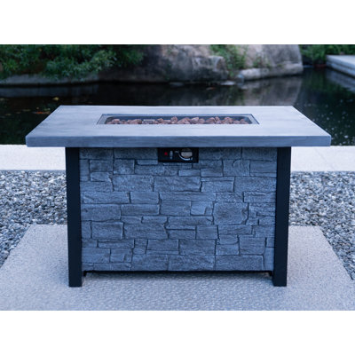 Outdoor gas Fire Pit Table