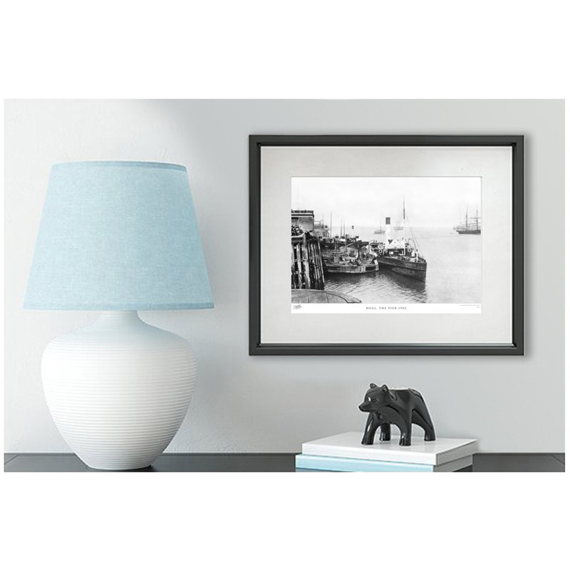 Hull, The Pier 1903 by Francis Frith - Single Picture Frame Print, 28cm H x 36cm W x 2.3cm D