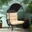 Ornement à la mode pour chaise de patio moderne avec coussin - matériaux et design élégant