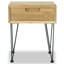 Lou 40cm W Solid Wood Bedside Table