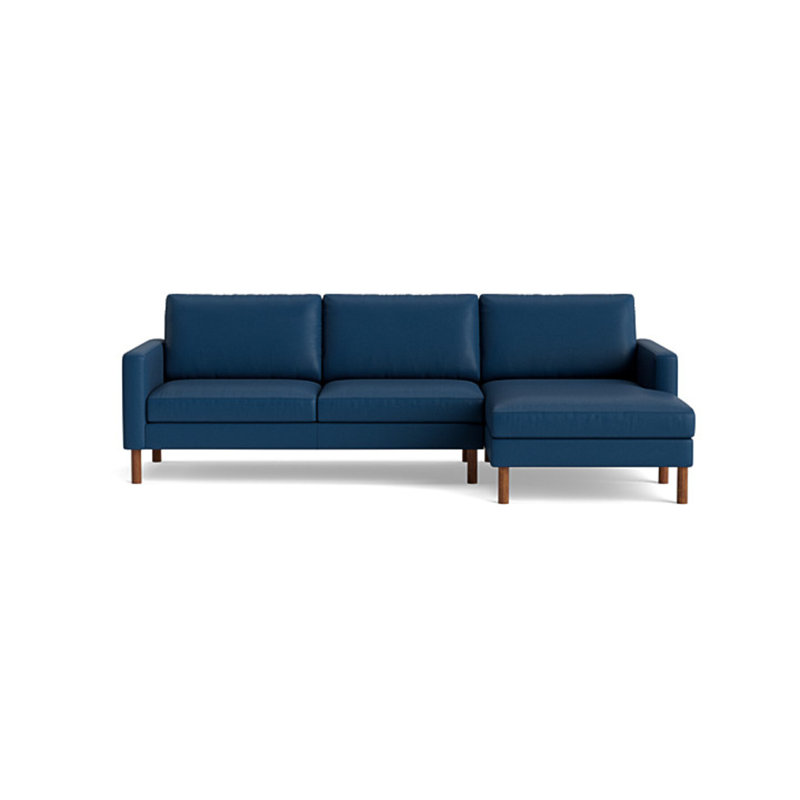 Laguna Sectional, Performance Weave - Onyx, Right Hand Facing