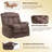 Upholstered Lift Assist Power Recliner-1108097490