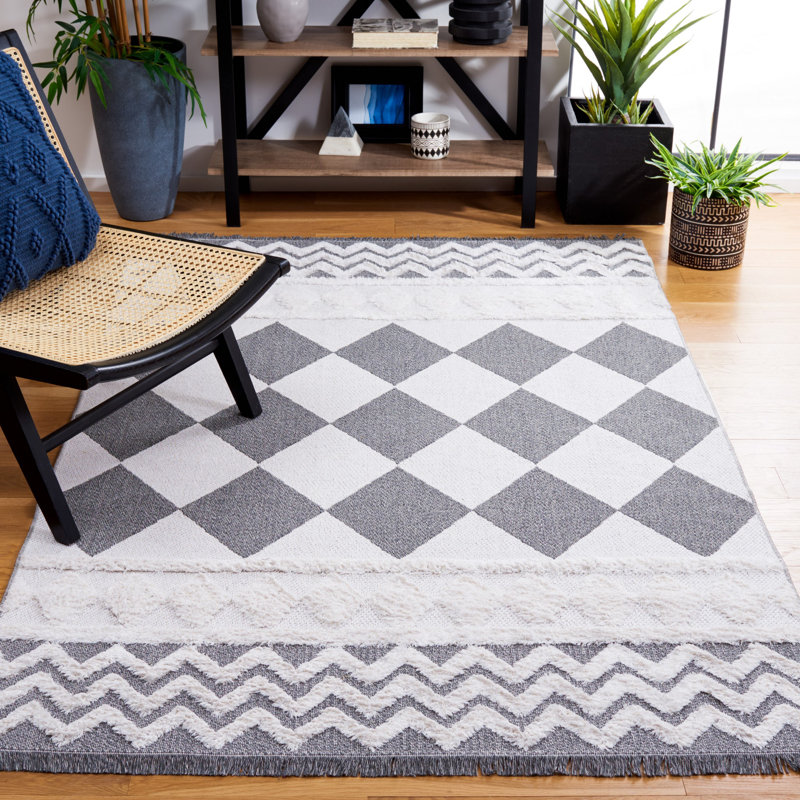 Augustine Performance Geometric Rug, Rectangle 4' x 6'