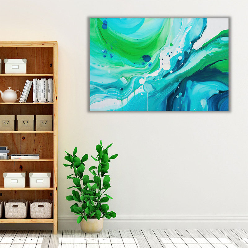 Coral Tide, 16" H x 24" W