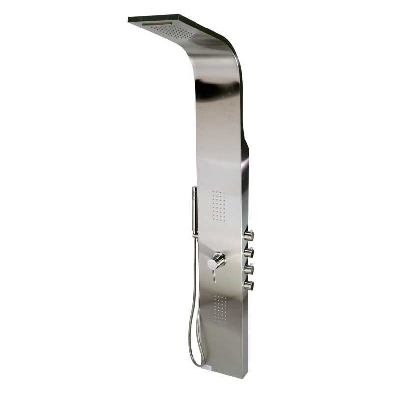 63'' Shower Panel with Fixed Shower Head