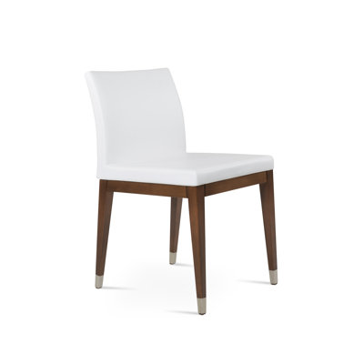 Aria Wood with Chrome Ring Side Chair