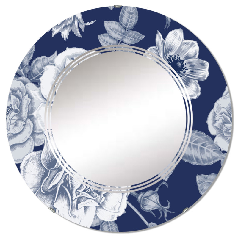 Circle Mirror, 24" x 24"