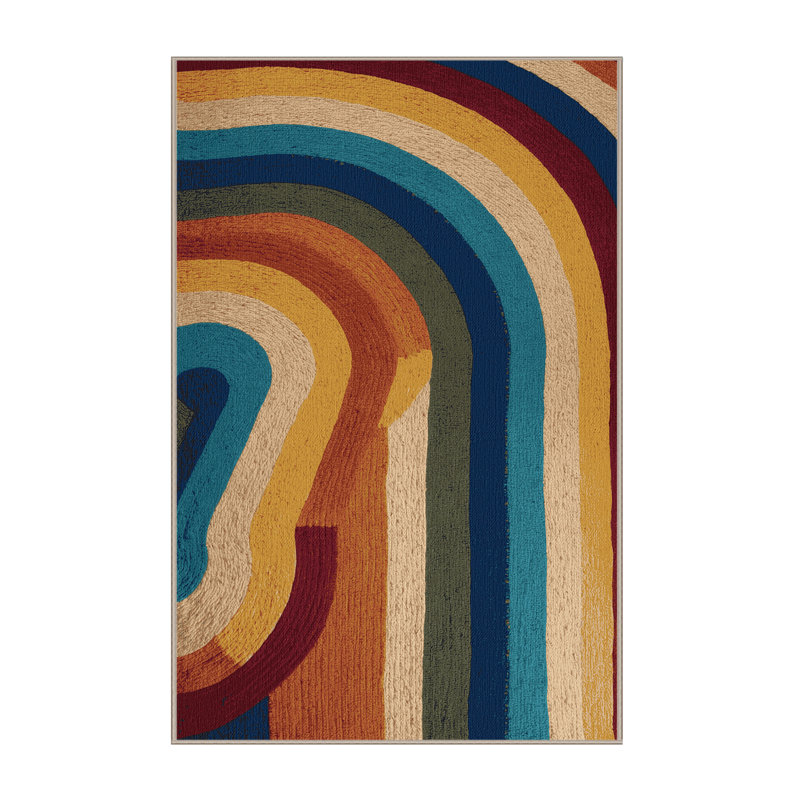  Tapis hawaïen lavable Rainbows
