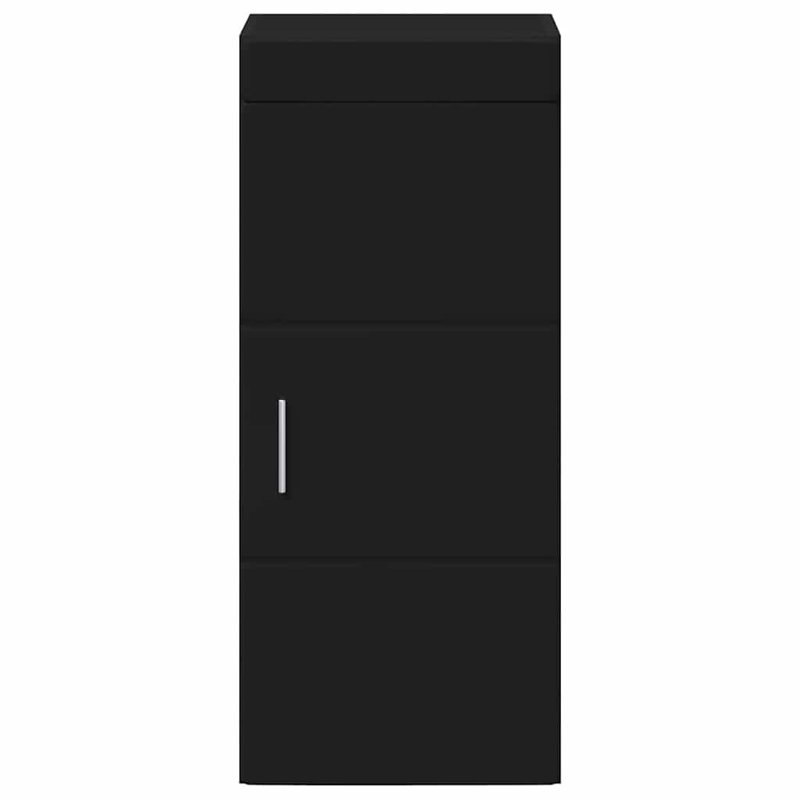Freestanding Bathroom Cabinet, Black