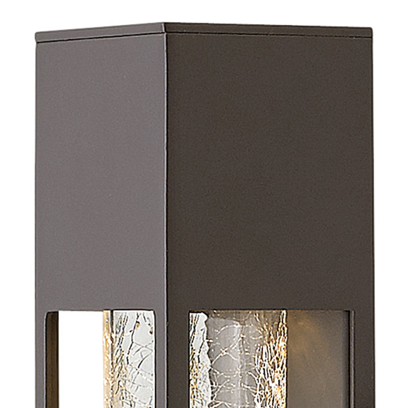 Vapor 1 Light Outdoor Sconce, Bronze, 21" H x 4.75" W x 3.75" D