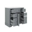 Ensemble de meuble-lavabo et lavabo 36 po, comprenant une armoire et des tiroirs-919020260