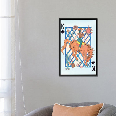 Range Rider III, reproduction d'art sur toile encadrée