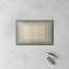 Rectangle Uptown Striped Handmade Hand Tufted Wool Area Rug in Beige/Gray-1256816949