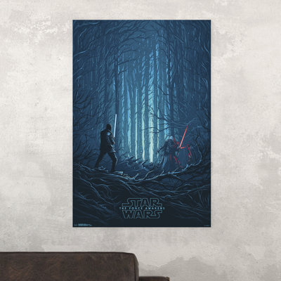 Guerres de l’étoile : the force réveils-impression sur papier