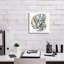 Toile épique Graffiti «Aquarelle Shells 2» par Chariklia Zarris, 12 po x 12 po-194667937