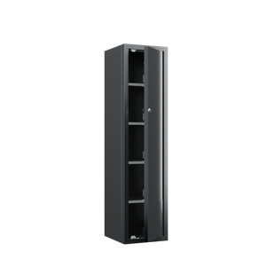 Sturdy Steel Gun Safe with Lock & Shelves – Anti-Theft, Quick Access