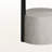 Galvin 62"H Floor Lamp, Black Metal & Ivory / Cream Shade