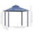 Hardtop Gazebo Canopy With Polycarbonate Double Roof, Aluminum Frame, Permanent Pavilion Outdoor Gazebo With Netting And Curtains For Patio, Garden, Backyard, Deck, Lawn