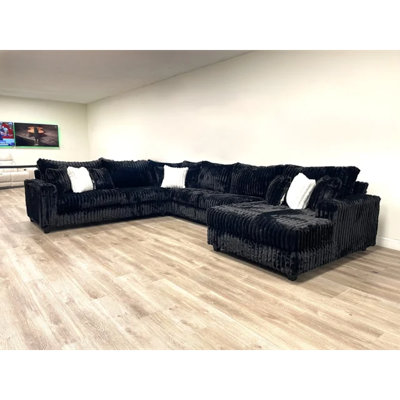 Canapé modulaire surdimensionné 4 pièces Carnie Corduroy RAF