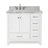 Cambridge 37'' Single Bathroom Vanity with Carrara Marble Top-26337881-132471784