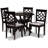 5 - Person Solid Wood Solid Wood Top Four Leg Dining Set-40049671