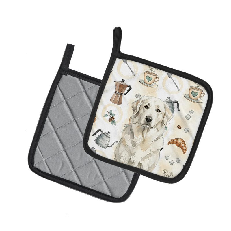 Paire de porte-cafetières White Great