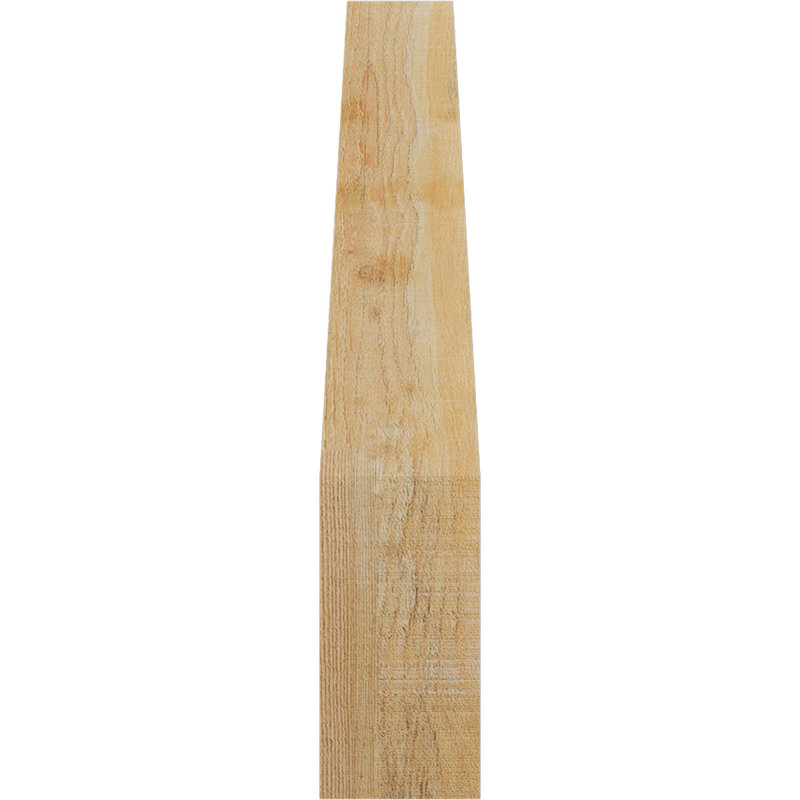 Attelle de genou Funston, Sapin de Douglas, Brute, H 24 po x l 4 po x P 16 po