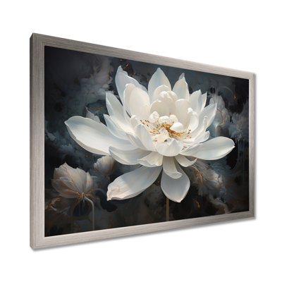 Serenity Blossum Lotus - art mural Lotus