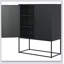 Buffet robuste en métal avec 2 tablettes-960179741