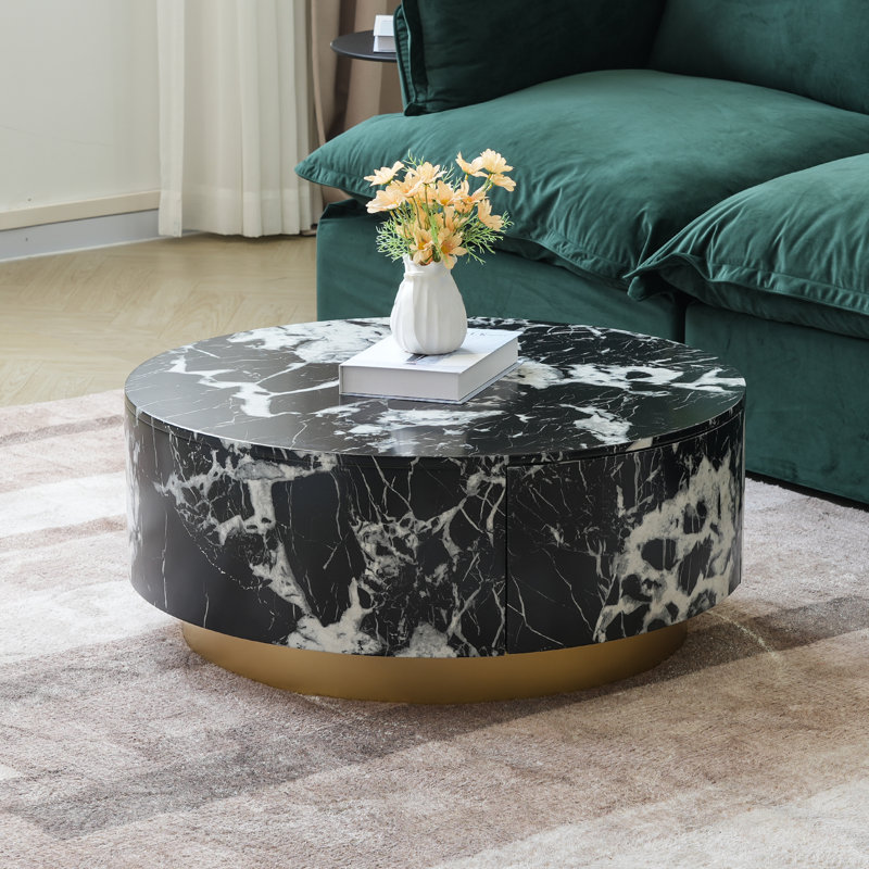 Table basse simple Diljeet, Black