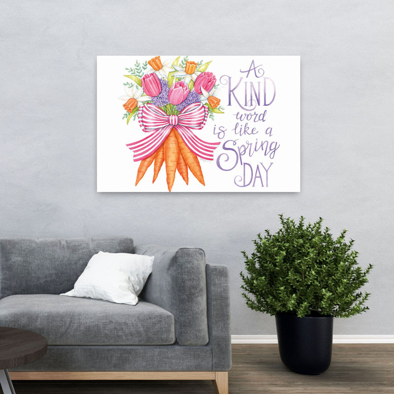 Bouquet de carottes, jonquille contemporaine, tulipe et fruits, art mural, 32" H x 48" W