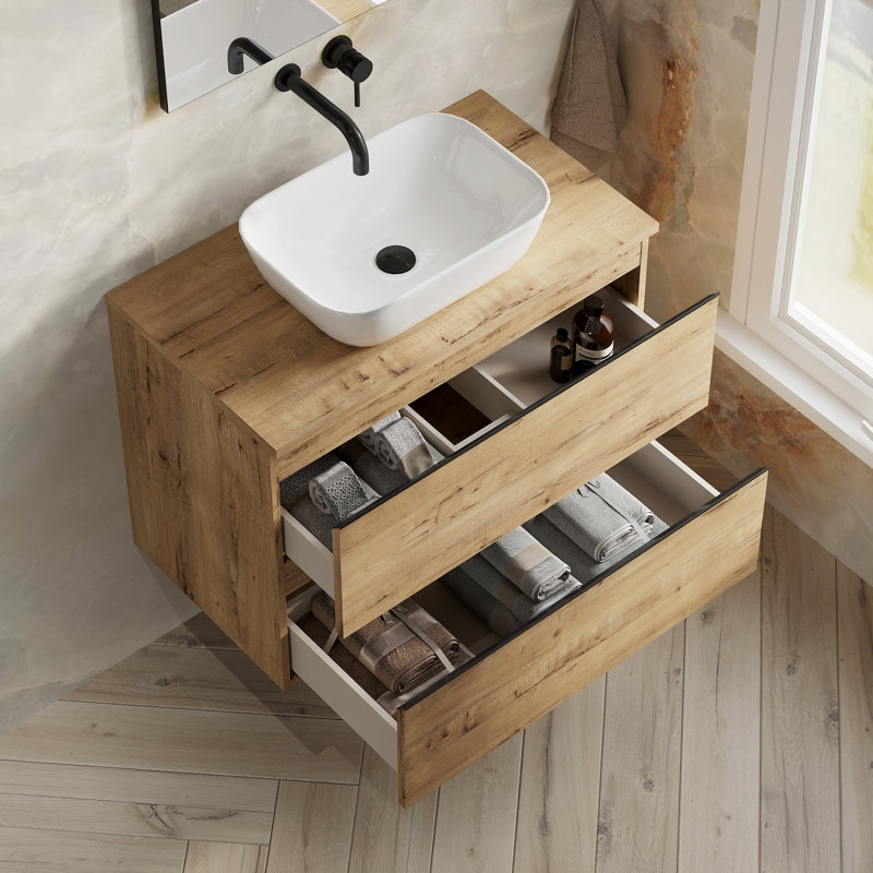 Bethene 80mm Single Bathroom Vanity with Basin