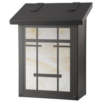Brass Wall Mounted Mailbox