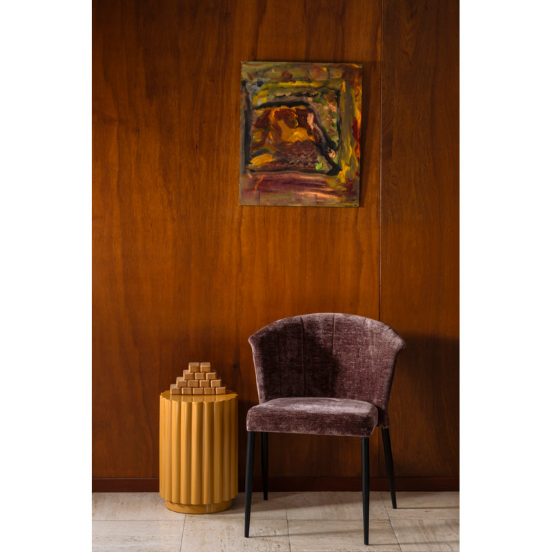 Georgia Upholstered Dining Chair, Beige