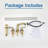 Widespread 2-handle Bathroom Faucet with Drain Assembly-60934536