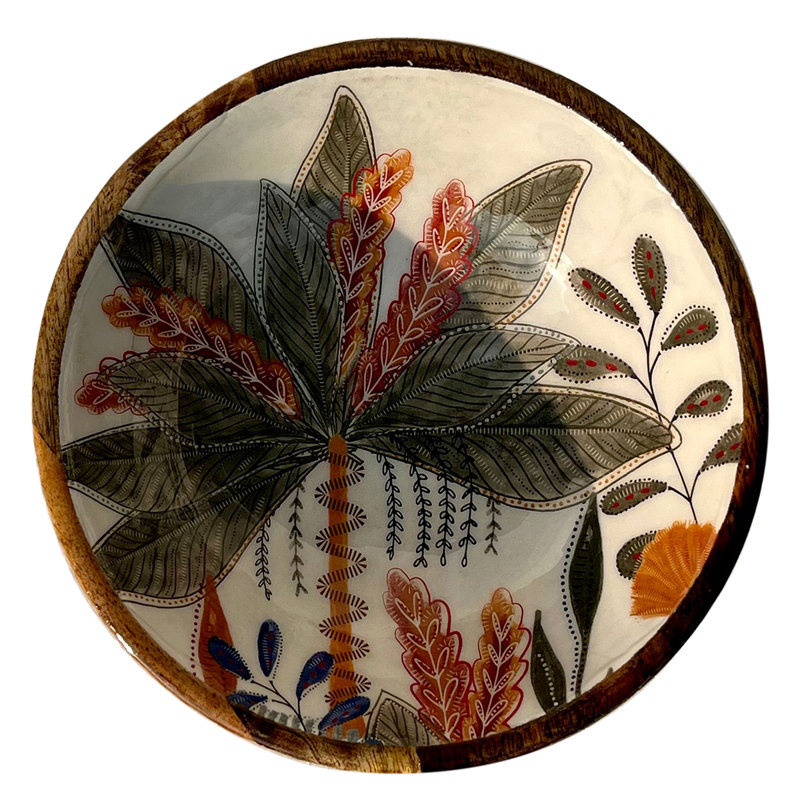 Chassi Home Decor Medium Leaf Bowl Boxes and Trays | Oval White Bowl - Elegant and Versatile Design