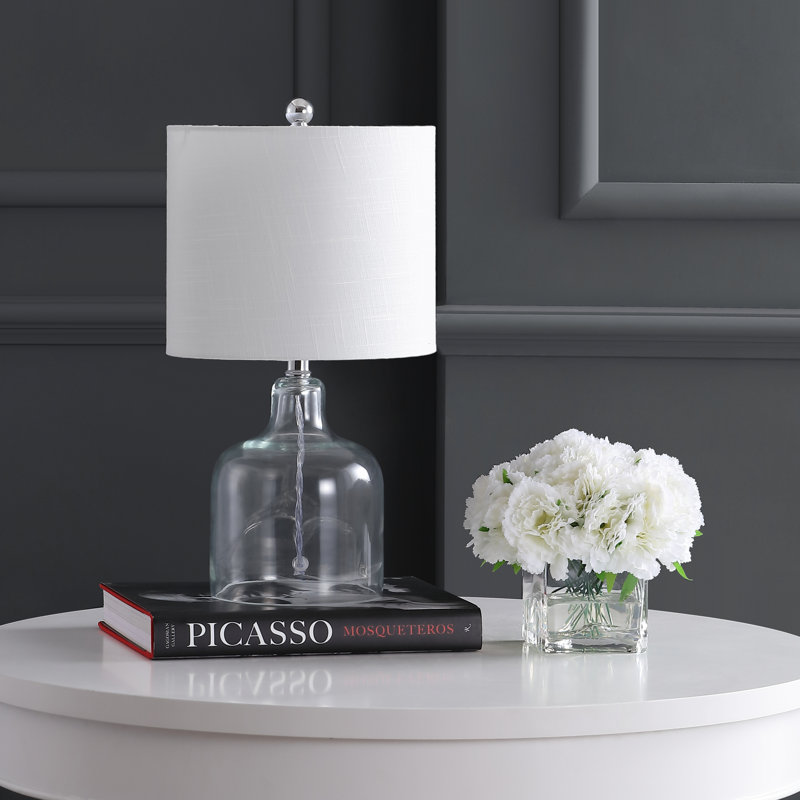 Aarent Glass Table Lamp, Clear