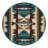 Washable Fish Southwestern Area Rug-1673701936