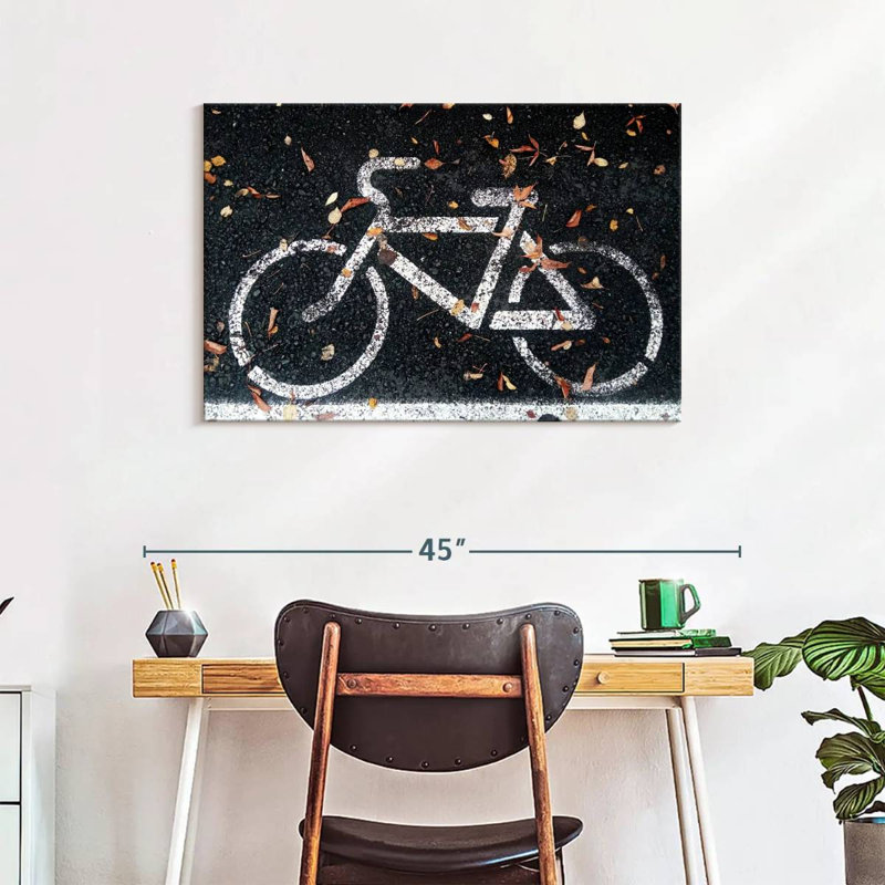 Mehar Bicycle Lane Sign, 24" H x 36" W