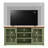 Brixham 67" Farmhouse TV Stand for TVs up to 80", Wood Top, Storage Cabinet with Shelves & Cable Management-25418917