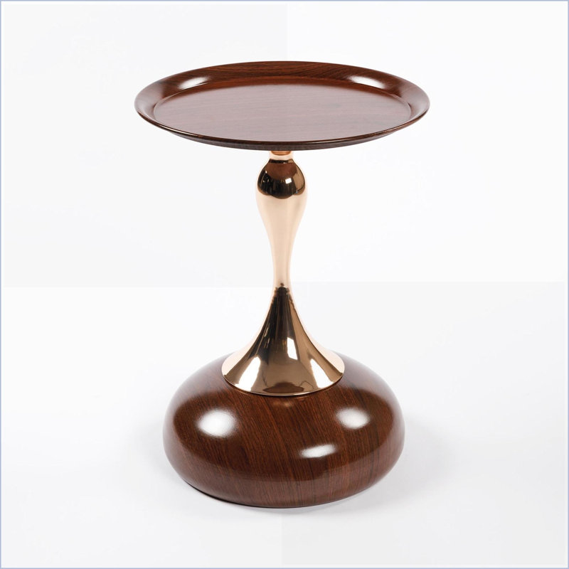 Table basse Mermaid Tail, Brun