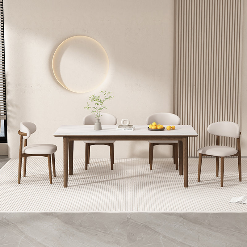 Ensemble de table de salle à manger 4 personnes, H 29,53 po x l 70,87 po x P 35,43 po